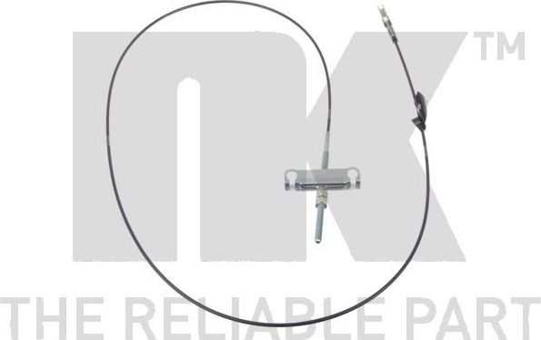 Трос ручника (тросик ручного тормоза) NK. Артикул 9025164