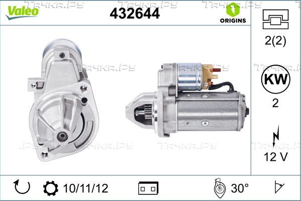 Стартер Valeo Origins New для Mercedes-Benz Vario 1996-2010. Артикул 432644