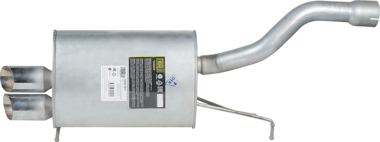 Глушитель (задняя часть) Trialli. Артикул EMM 3015