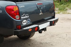 Бампер силовой OJ Трофи задний для Mitsubishi L200 IV 2006-2015. Артикул 03.141.11