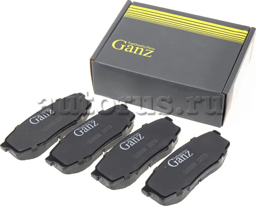 Колодки задние (Ganz). Артикул GIJ09396