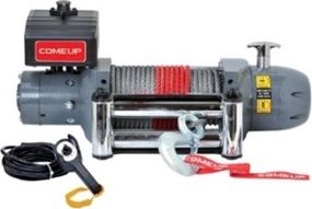 Лебёдка электрическая 24V COMEUP Seal 12500 lbs 5670 кг (стальной трос). Артикул 295753