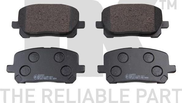 Тормозные колодки NK. Артикул 224553