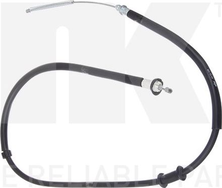 Трос ручника (тросик ручного тормоза) NK. Артикул 9023126