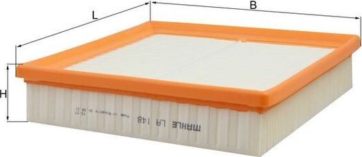 Салонный фильтр Mahle-Knecht. Артикул LA 148