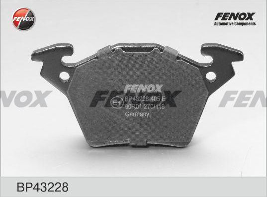 Тормозные колодки Fenox. Артикул BP43228