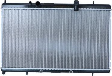 Радиатор охлаждения двигателя NRF (алюминий) для Citroen C6 2005-2012. Артикул 50444