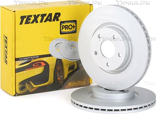 Тормозной диск Textar Pro+ передний для Volvo V40 Cross Country I 2012-2019. Артикул 92141305