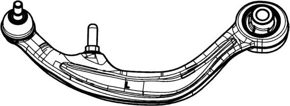 Поперечный рычаг передней подвески CTR задний левый нижний для Nissan 350Z I 2002-2009. Артикул CQ0706L