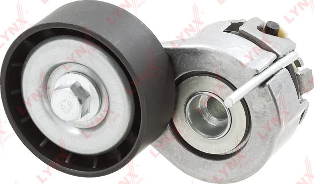 Натяжной ролик (натяжитель) приводного клинового зубчатого ремня LYNXauto. Артикул PT-3335