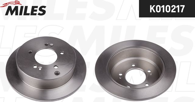 Тормозной диск Miles задний для Hawtai Boliger 2013-2026. Артикул K010217