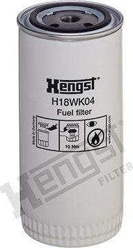 Топливный фильтр Hengst. Артикул H18WK04