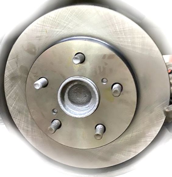 Тормозной диск Advics для Toyota Corolla E140, E150 2006-2014. Артикул A6R081B