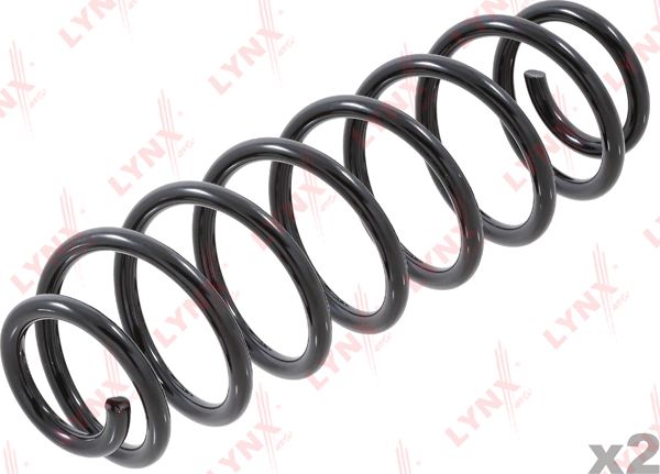 Пружина подвески LYNXauto задняя для SEAT Ibiza IV 2010-2016. Артикул SC-1175