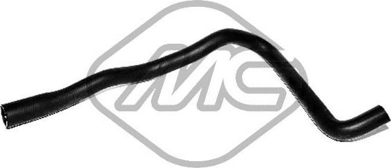 Патрубок радиатора (системы охлаждения) Metalcaucho. Артикул 09259