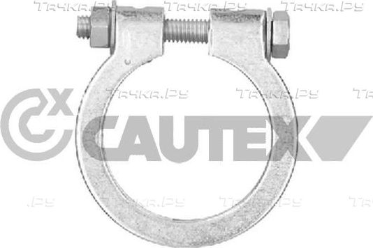Хомут глушителя Cautex (сталь) для Volvo 240 Series 1978-1993. Артикул 775740