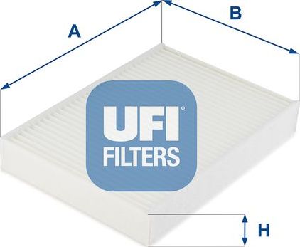 Салонный фильтр UFI. Артикул 53.275.00