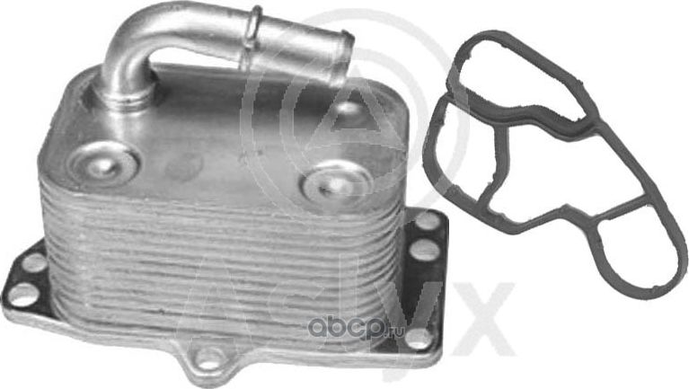 масляный радиатор, двигательное масло (Aslyx). Артикул AS203383