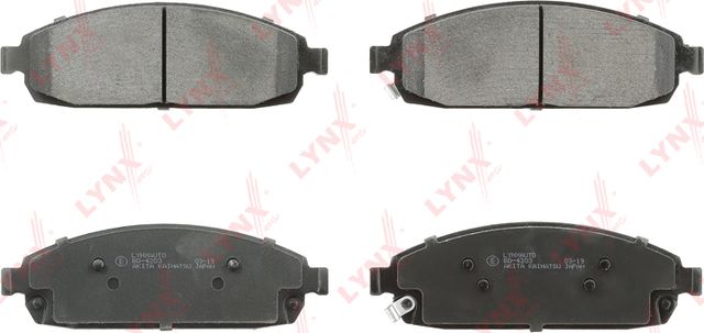 Тормозные колодки LYNXauto передние для Jeep Commander XK, XH 2005-2010. Артикул BD-4203