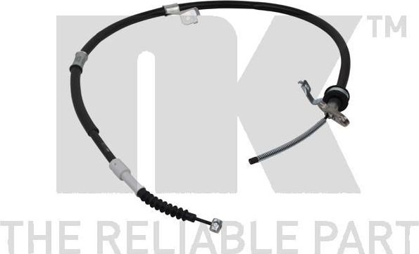 Трос ручника (тросик ручного тормоза) NK. Артикул 9045219