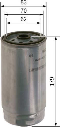 Топливный фильтр Bosch. Артикул F 026 402 071