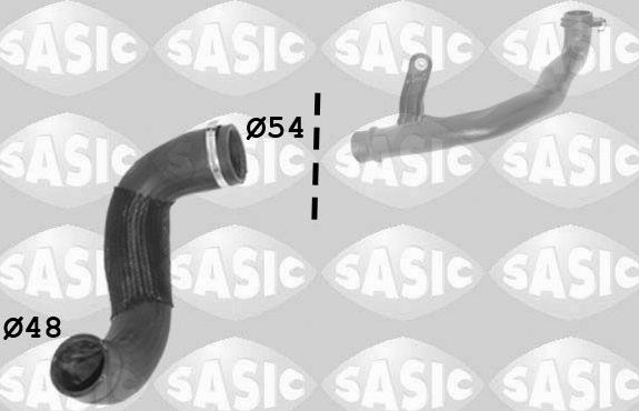 Патрубок интеркулера Sasic. Артикул 3356099