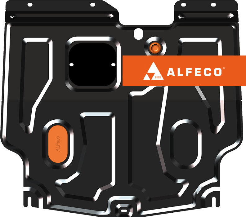 Защита Alfeco для картера и КПП Lifan X60 2012-2026. Артикул ALF.35.05 st
