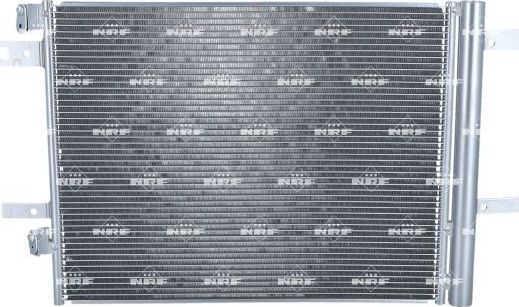 Радиатор кондиционера (конденсатор) NRF EASY FIT. Артикул 350625