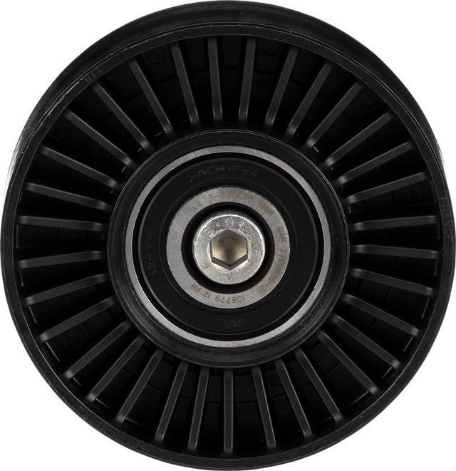 Направляющий (ведущий) ролик приводного поликлинового ремня Gates (полимерный материал). Артикул T36452