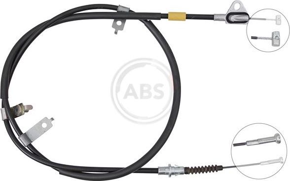 Трос ручника (тросик ручного тормоза) ABS. Артикул K10044