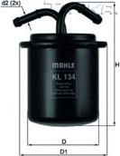 Топливный фильтр Mahle для Subaru Forester III 2008-2013. Артикул KL 134
