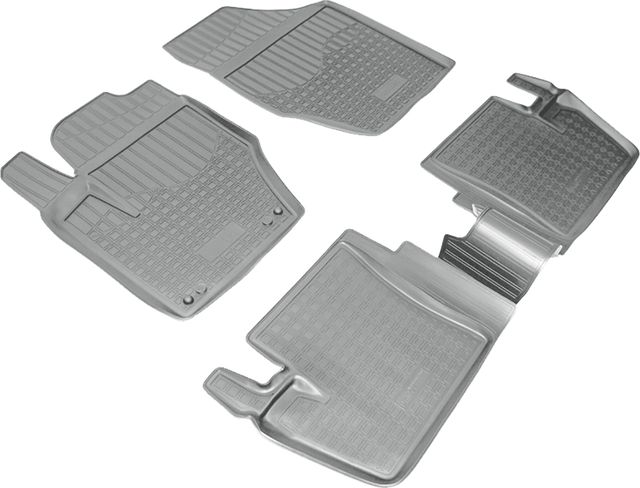 Коврики Норпласт для салона Peugeot 408 2012-2026 Серые. Артикул NPA11-C64-350-G