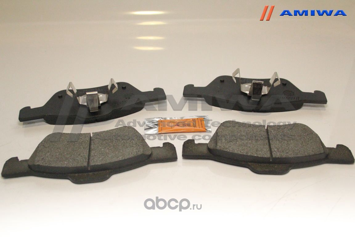 КОЛОДКИ ТОРМОЗНЫЕ ДИСКОВЫЕ ПЕРЕДНИЕ SPEED STOP (Amiwa). Артикул CD01255