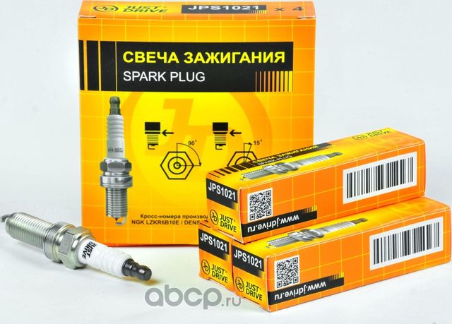 Свеча зажигания /LZKR6B10E/XU22HDR9 (Just Drive). Артикул JPS1021