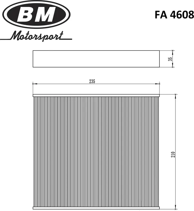 Фильтр салона (BM). Артикул FA4608