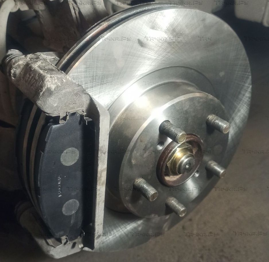 Тормозной диск Sangsin Hi-Q передний для Subaru Legacy I 1989-1994. Артикул SD4702