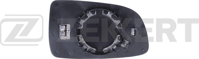 Зеркальное стекло бокового зеркала Zekkert. Артикул SP-1140