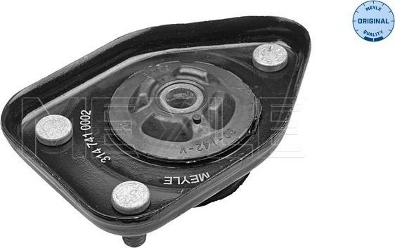 Опора амортизатора (стойки) Meyle Original. Артикул 314 741 0002