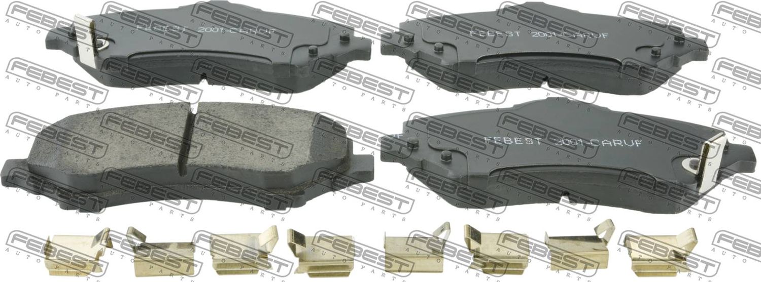 Тормозные колодки Febest передние для Dodge Nitro 2006-2012. Артикул 2001-CARVF