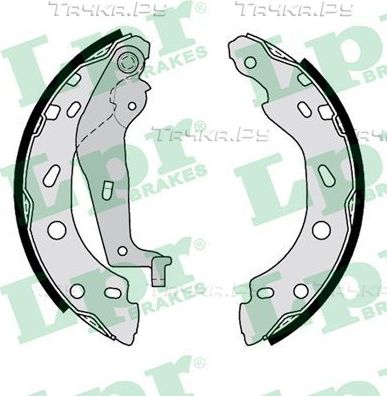 Тормозные колодки LPR задние для Smart Fortwo I (W450) 1998-2007. Артикул 07750