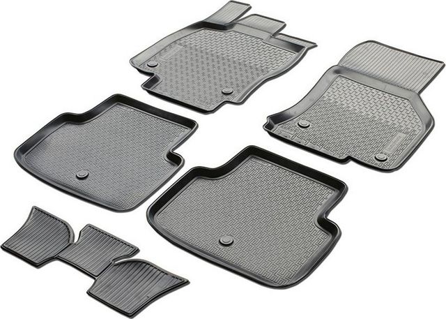 Коврики Rival для салона Skoda Octavia A7 универсал, лифтбек 2013-2019. Артикул 15101001