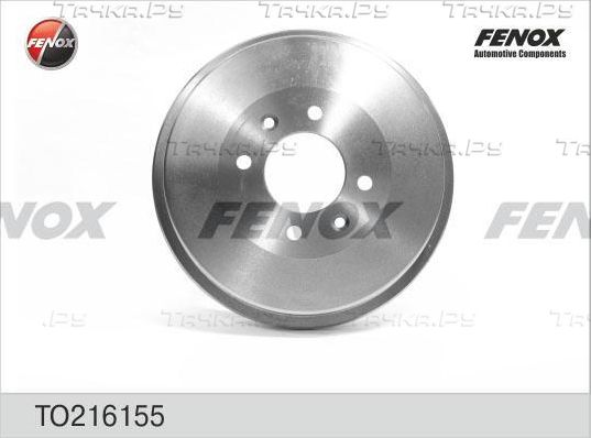 Тормозной барабан Fenox задний для Peugeot Partner II 2008-2018. Артикул TO216155