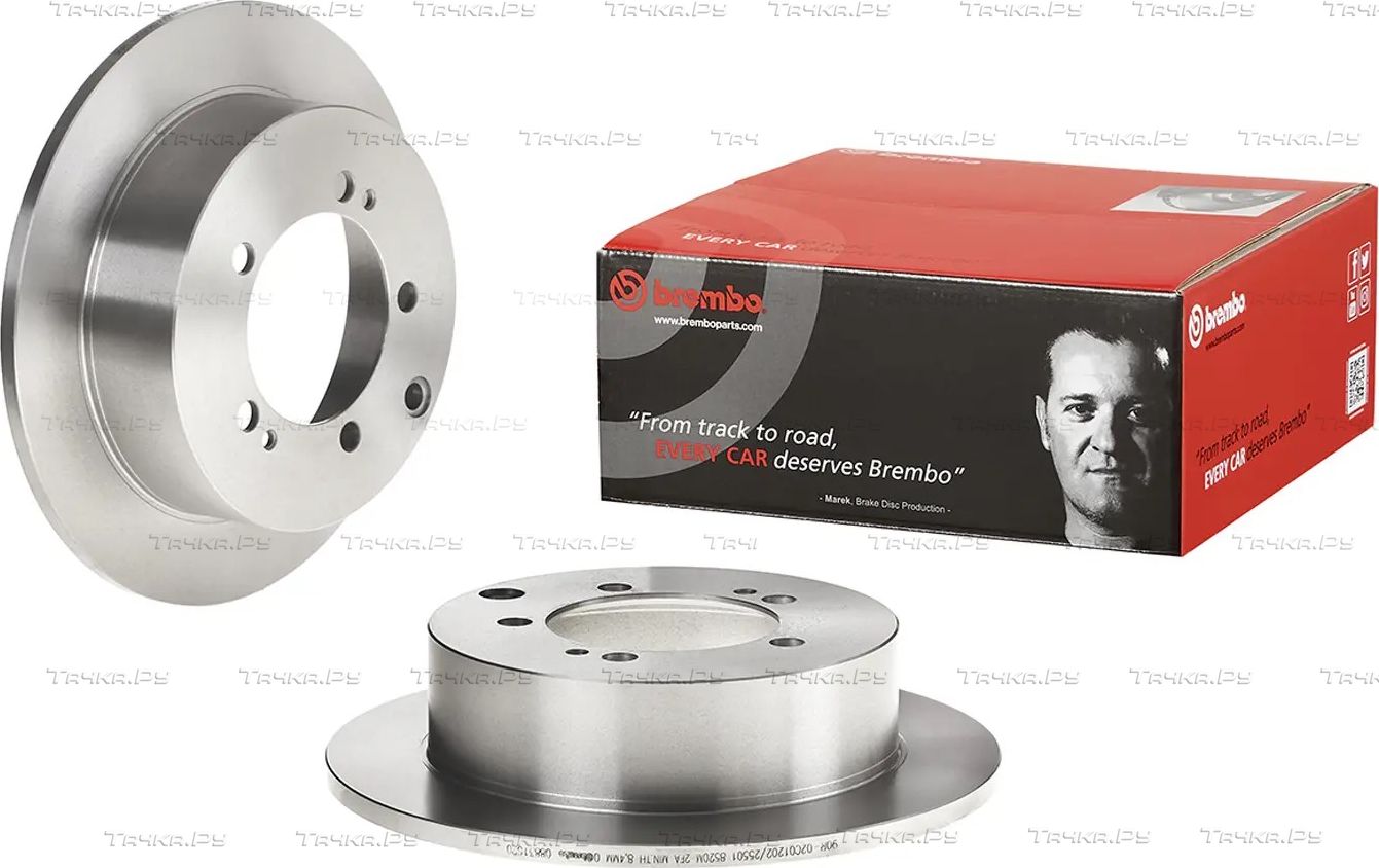Тормозной диск Brembo PRIME LINE задний для Chrysler Sebring I 1995-2000. Артикул 08.8316.20
