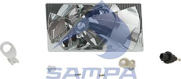 РЕФЛЕКТОР ПРАВЫЙ 124 Sampa. Артикул 045.025