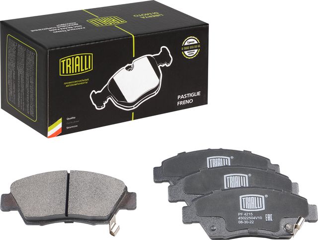 Тормозные колодки Trialli (Low-Metallic). Артикул PF 4215
