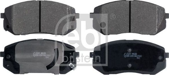 Тормозные колодки Febi Bilstein. Артикул 116265