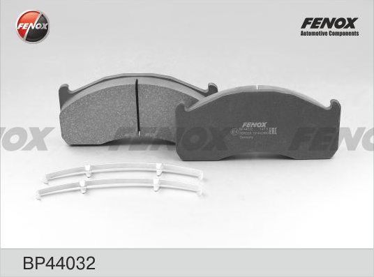Тормозные колодки Fenox задние для Volvo  FMX 1998-2026. Артикул BP44032