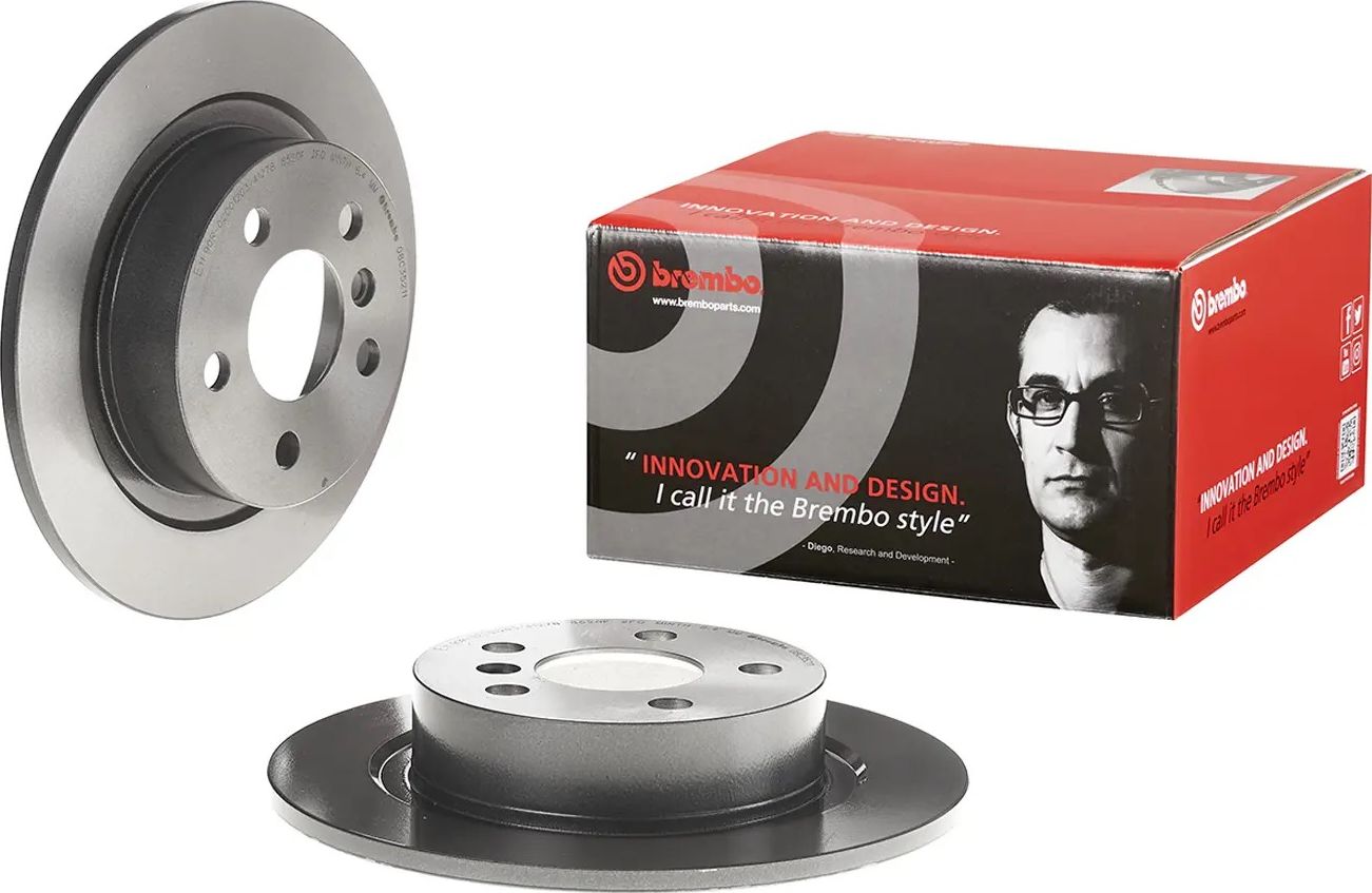 Тормозной диск Brembo PRIME LINE - UV Coated. Артикул 08.C352.11