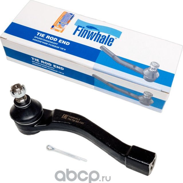 Наконечник р/т SSANGYONG REXTON/KYRON/ACTION 06- лев. (Finwhale). Артикул TRE758