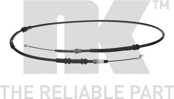 Трос ручника (тросик ручного тормоза) NK. Артикул 9047119